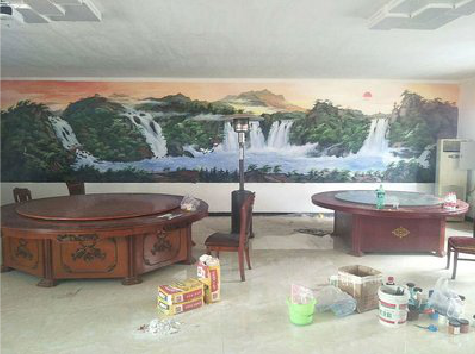 宣恩墙绘-写实风景