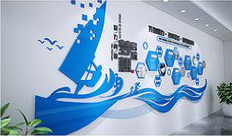 宣恩海浪主题文化墙如何设计？