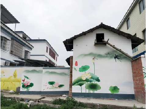 宣恩室外墙绘-从选材到保养。