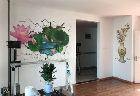 宣恩墙体彩绘相比墙纸的优势。